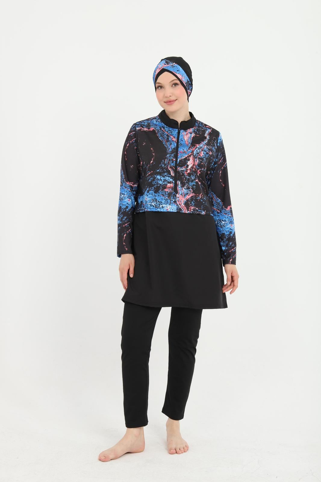 Sonnes croplu spor tesettür mayo